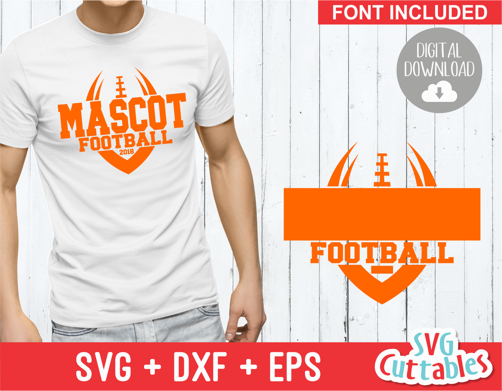 Football Template 0019 | SVG Cut File