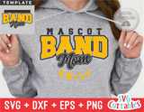 Band Mom Template 001 | SVG Cut File