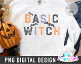 Basic Witch | Halloween | PNG Print File