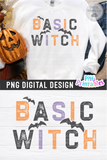 Basic Witch | Halloween | PNG Print File