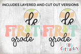 First Grade Teacher | School | SVG Cut File