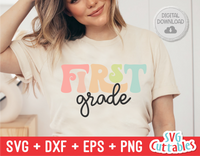 First Grade Teacher | School | SVG Cut File