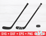 Hockey Sticks | SVG Cut File