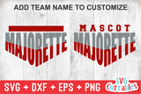 Majorette Template 001 | SVG Cut File