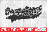 Occupational Therapist | SVG Cut File