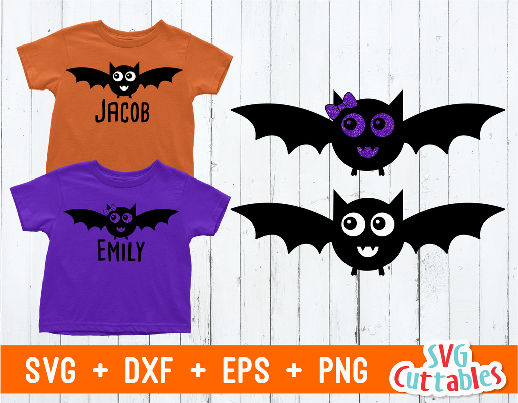 Cute Halloween Bat | SVG Cut File
