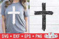 Distressed Cross | SVG Cut File
