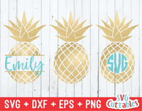 Pineapples | Summer | SVG Cut File