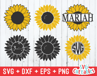 Sunflower Collection | Spring | SVG Cut File