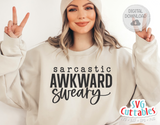 Sarcastic Awkward Sweary | SVG Cut File