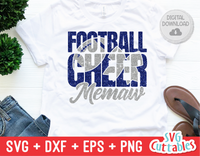 Cheer Meemaw and Football Meemaw | SVG Cut File