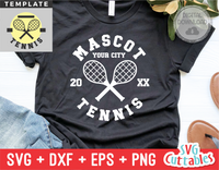 Tennis Template 0020 | SVG Cut File