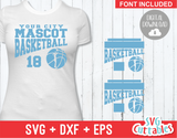 Basketball svg Template 0021
