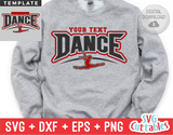 Dance Template 0023 | SVG Cut File