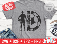 Soccer Template 0023 | SVG Cut File