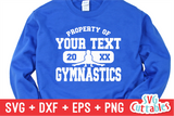 Gymnastics Template 0024 | SVG Cut File