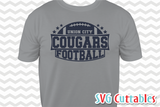Football Template 0025 | SVG Cut File
