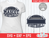 Football Template 0025 | SVG Cut File