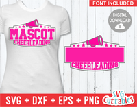 Cheer Template 0026 | SVG Cut File