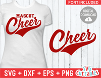 Cheer Template 0027 | SVG Cut File