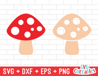 Mushroom SVG Cut File
