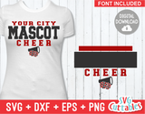 Cheer Template 0028 | SVG Cut File