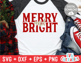Merry and Bright | Cut File