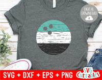 Distressed Bowling Ball | Bowling Cut File