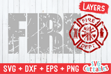 Firefighter | SVG Cut File