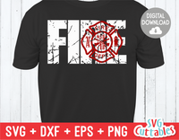 Firefighter | SVG Cut File