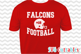 Football Template 002 | SVG Cut File