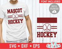 Hockey Template 002, svg cut file