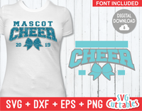 Cheer Template 0030 | SVG Cut File