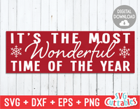 It's the Most Wonderful Time of the Year | Cut File