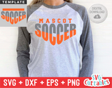Soccer Template 0030 | SVG Cut File