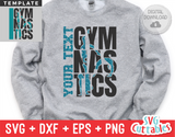 Gymnastics Template 0031 | SVG Cut File