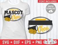 Cheer Template 0031 | SVG Cut File