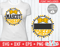 Cheer Template 0032 | SVG Cut File