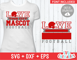 Football Template 0032 | SVG Cut File