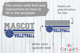 Volleyball Template 0033