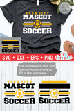 Soccer Template 0033 | SVG Cut File