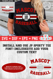 Baseball Mom Template 0034