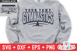 Gymnastics Template 0034 | SVG Cut File