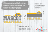 Volleyball Template 0035