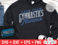 Gymnastics Template 0036 | SVG Cut File