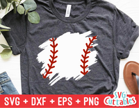 Paint Stroke | Baseball | Softball SVG Cut File