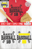 Baseball Template 0037 | SVG Cut File