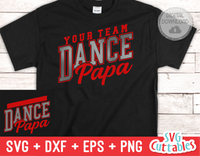 Dance Template 0037 | SVG Cut File