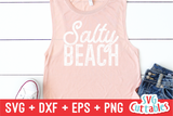 Salty Beach | Summer | SVG Cut File