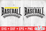 Baseball Team Template 0039 | SVG Cut File